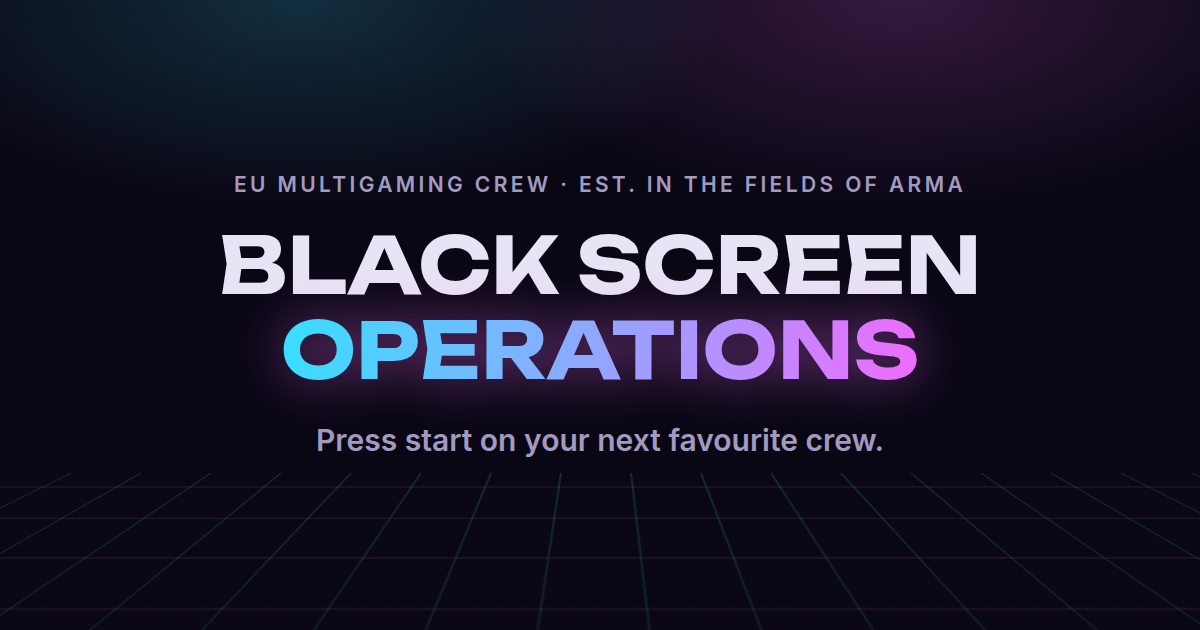 Preview of Option 2: dark purple design with glowing cyan and magenta neon accents